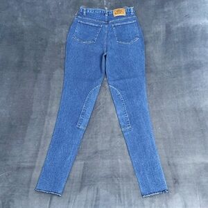 Hac Tac Basics Womens Jeans Size 10 Blue Denim Equesterian Pants